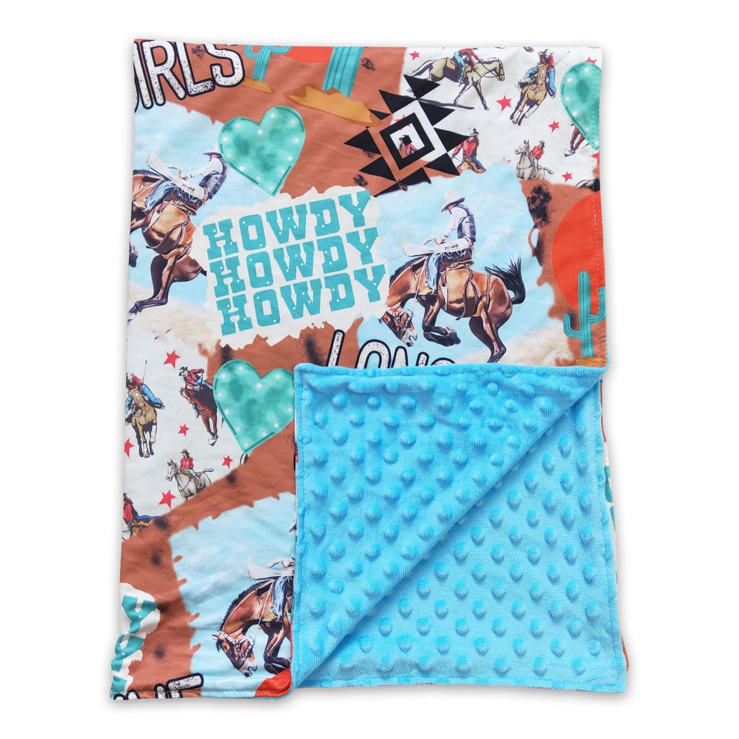 Howdy Minky Blanket