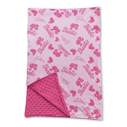 Barbie Minky Blanket