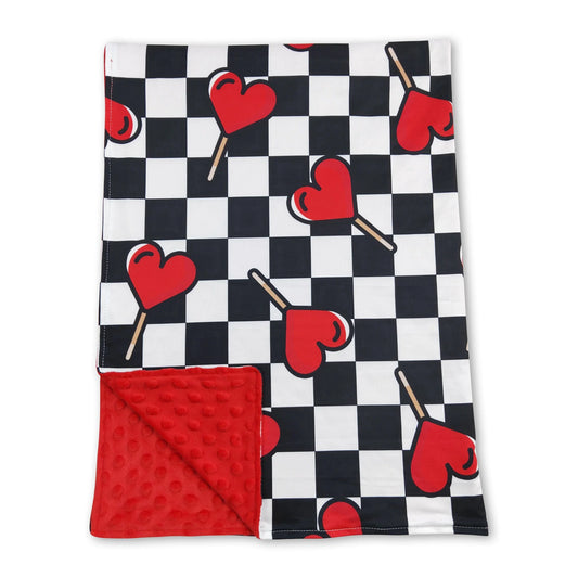 Heart Suckers Minky Blanket