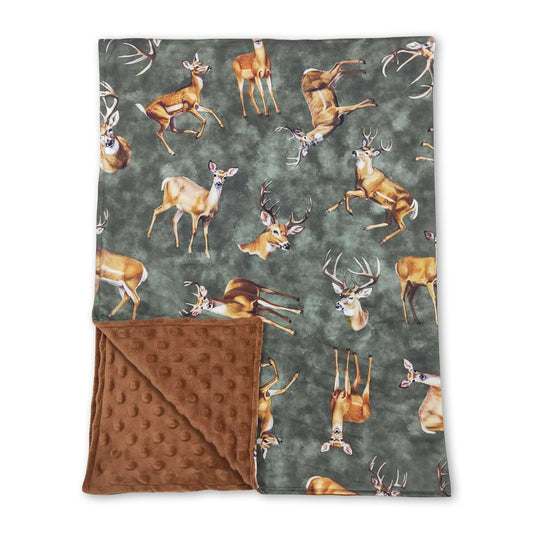 Deers Minky Blanket