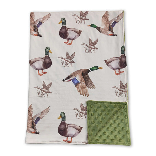 Ducks Minky Blanket